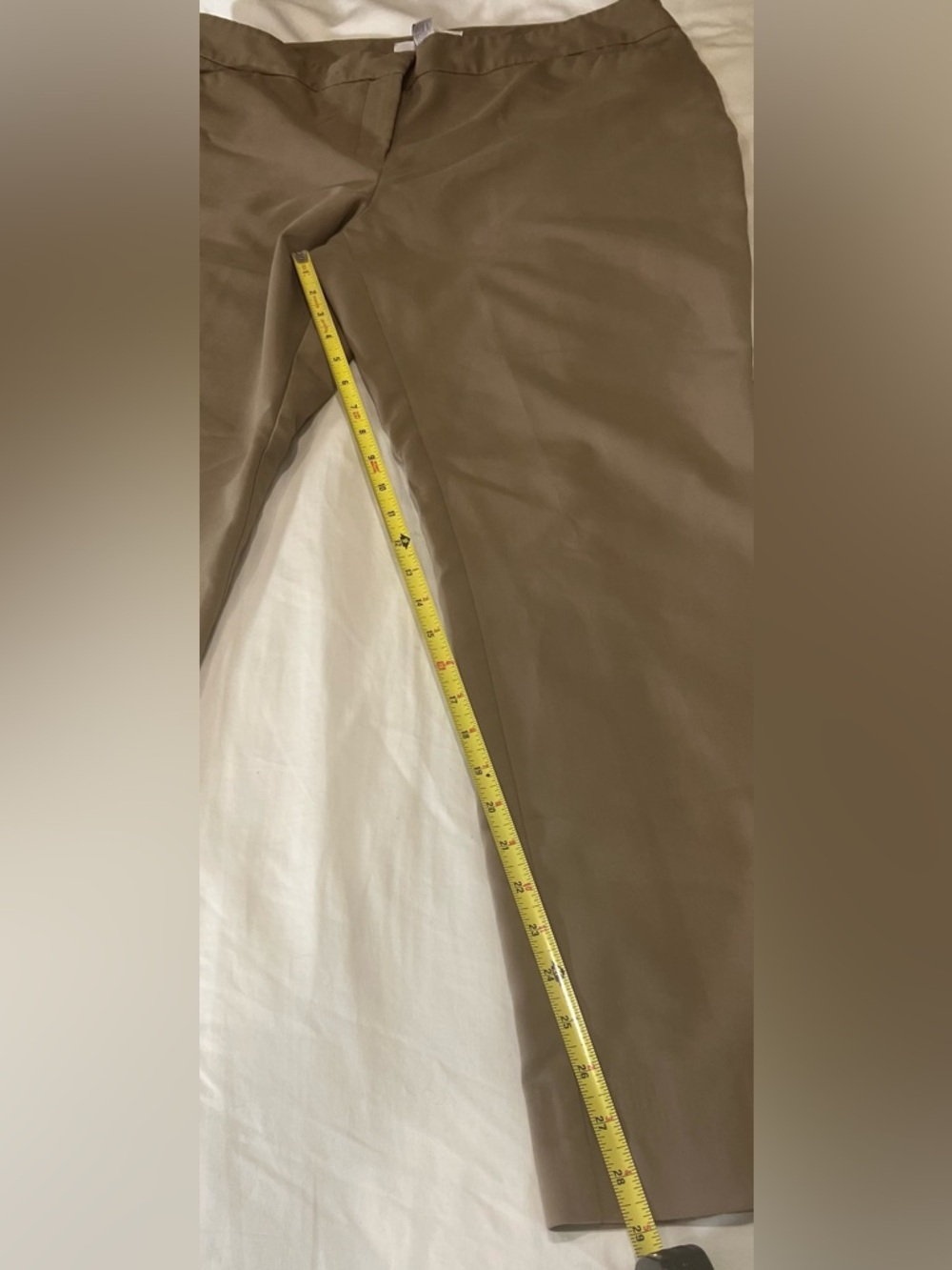 Chico's Tan Chinos. Size 2. (Chico’s Sizing). 29” Inseam.